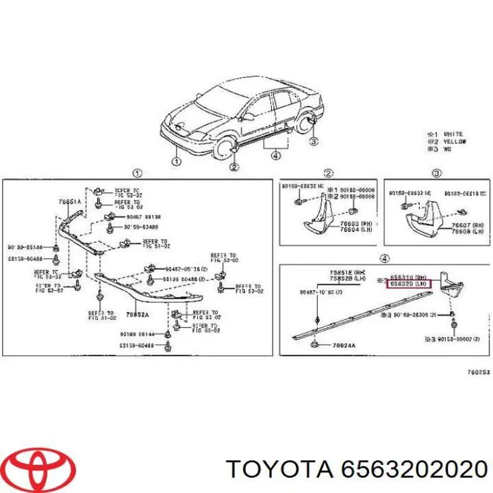 Comprar 6563202020 Toyota 