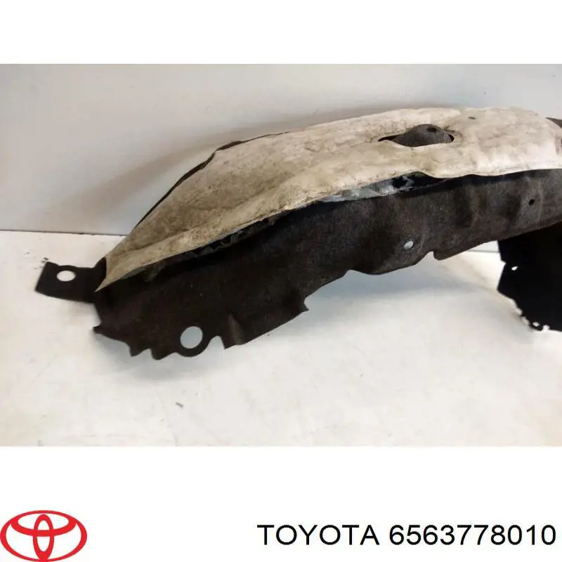 Guardalodo interior derecho, aleta trasera 6563778010 Toyota
