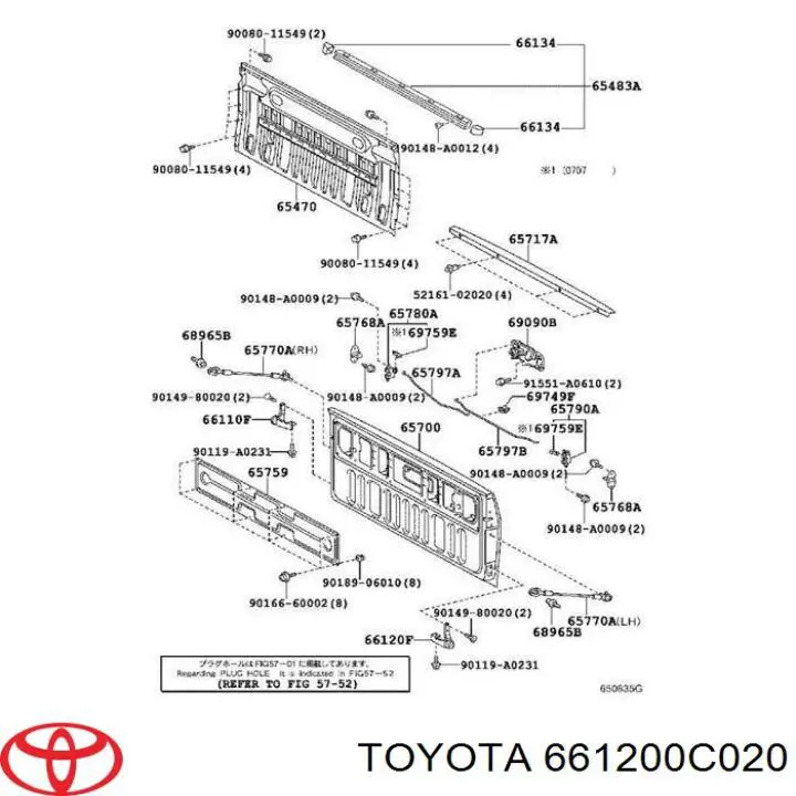 661200C020 Toyota