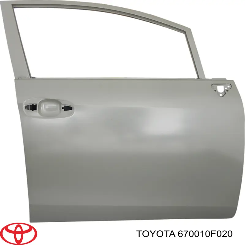 670010F020 Toyota Puerta delantera derecha