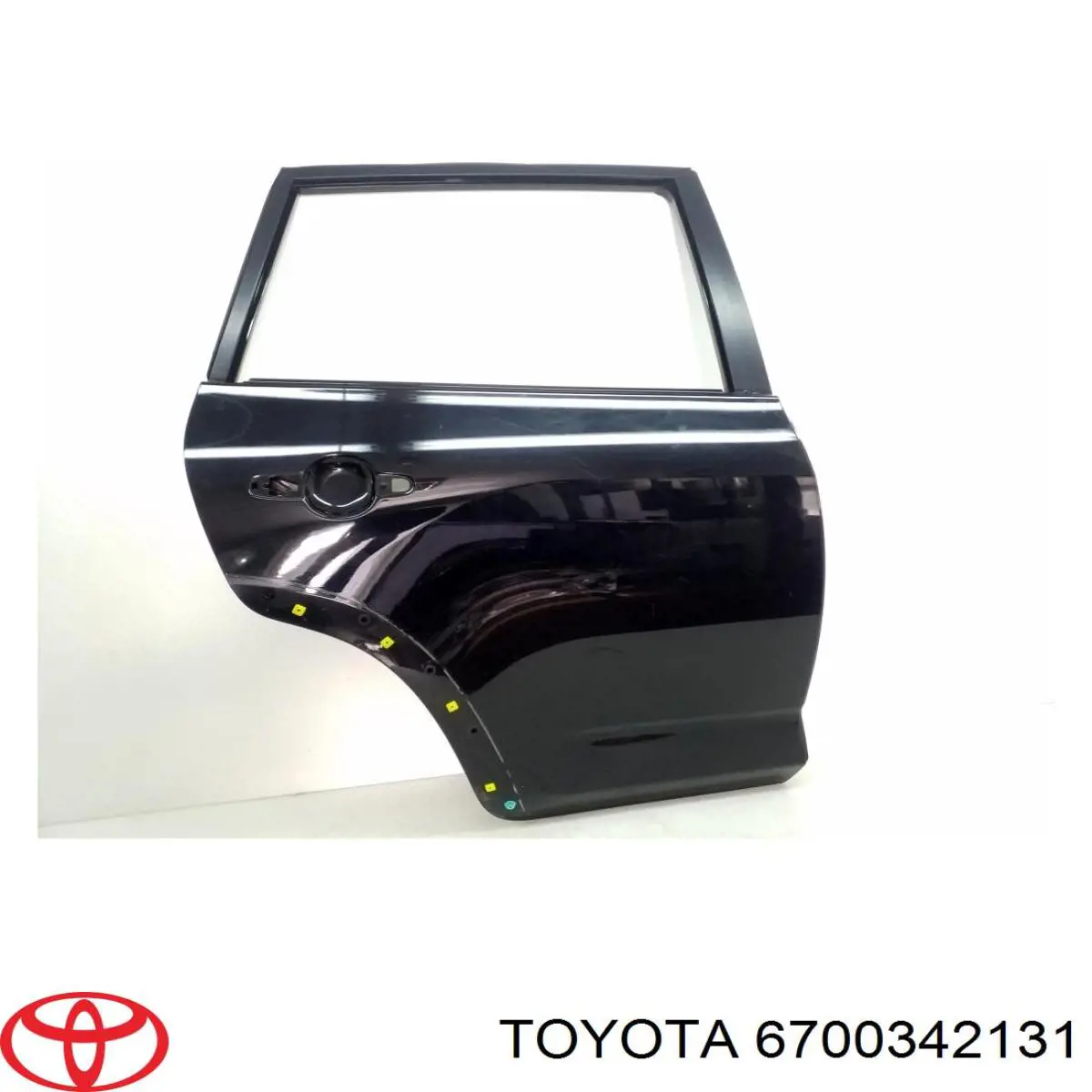 Puerta trasera derecha para Toyota RAV4 (A3)