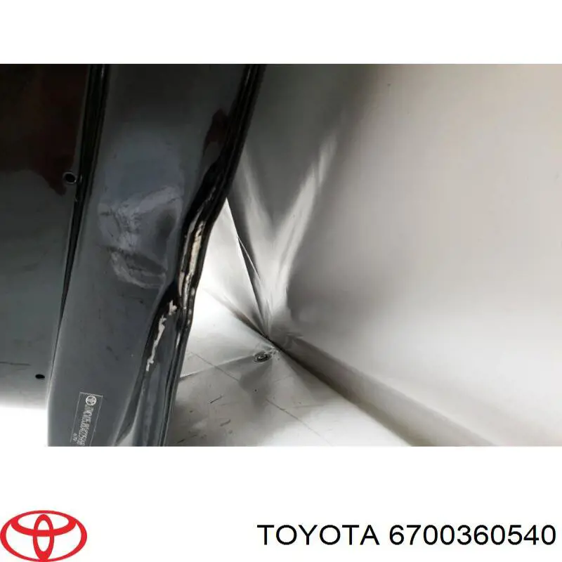 6700360540 Toyota puerta trasera derecha