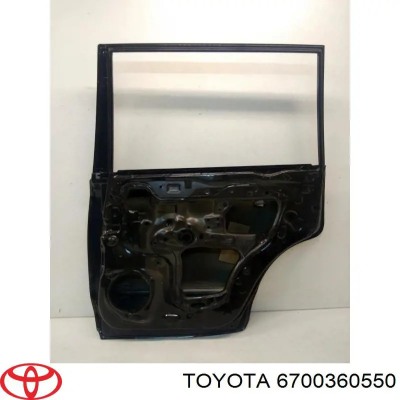 6700360550 Toyota puerta trasera derecha