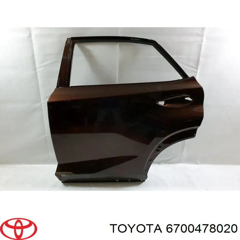 Puerta trasera izquierda Toyota 6700478020 precio, desde 660,66 EUR