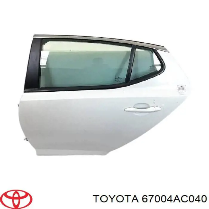 Puerta trasera izquierda para Toyota Avalon (GSX30)
