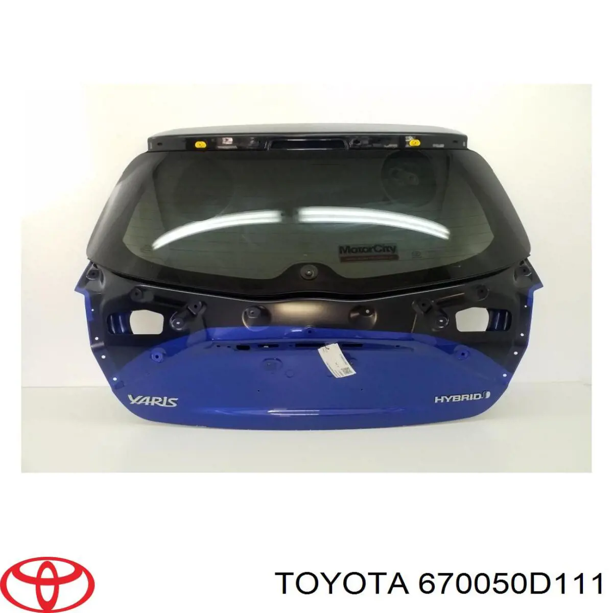 670050D111 Toyota Porton trasero