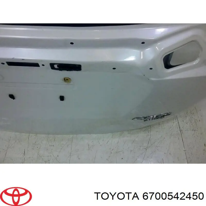 Puerta trasera 6700542450 Toyota