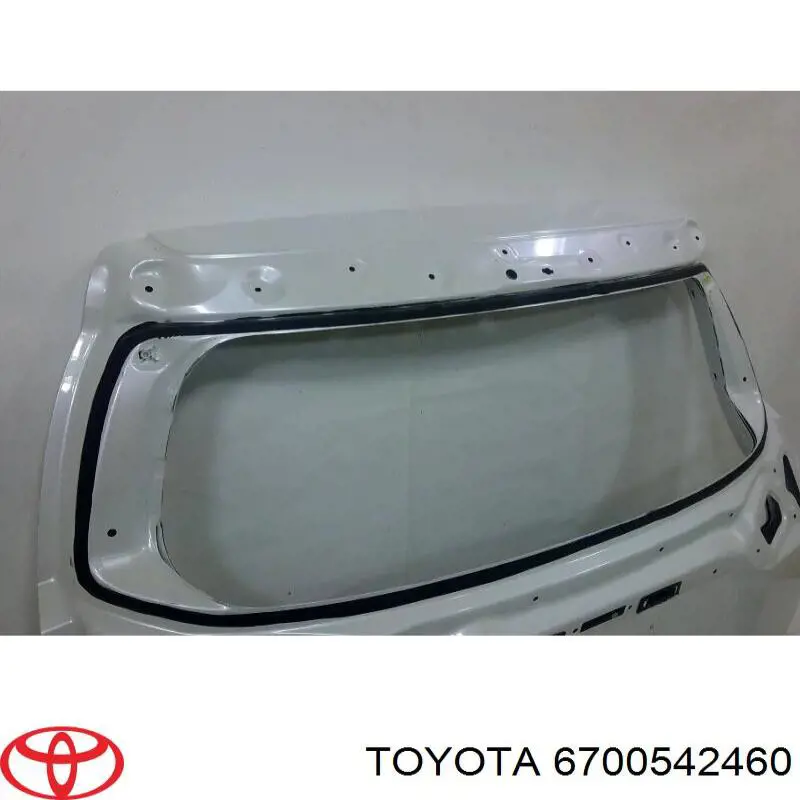 6700542460 Toyota puerta trasera de maletero (3/5a puerta trasera)