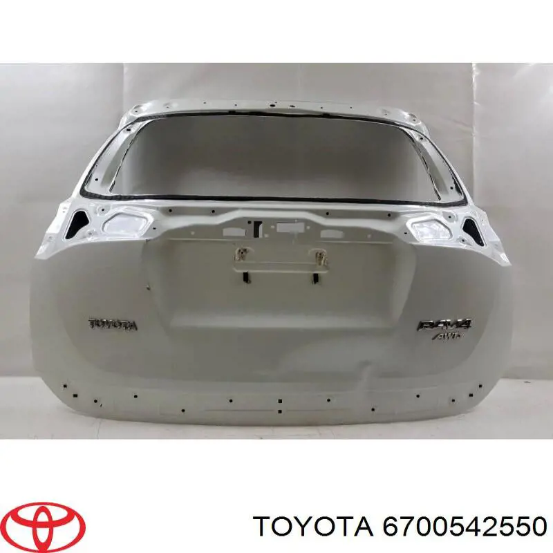 Comprar 6700542550 Toyota Puerta del maletero, trasera