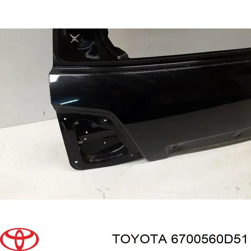 Comprar Puerta trasera Toyota Land Cruiser  J200