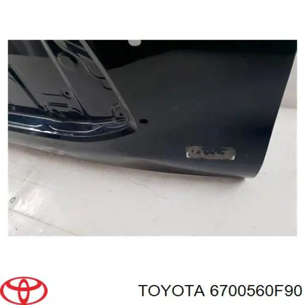Comprar 6700560F90 Toyota Puerta del maletero, trasera