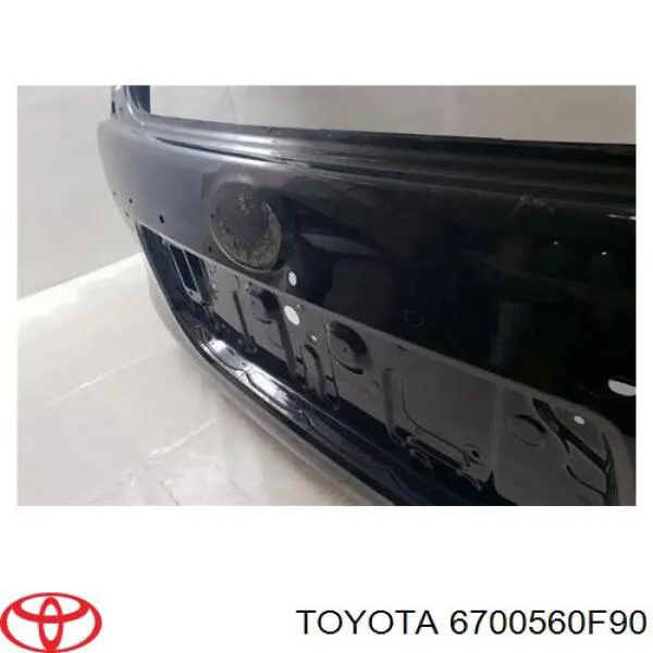Puerta trasera 6700560F90 Toyota