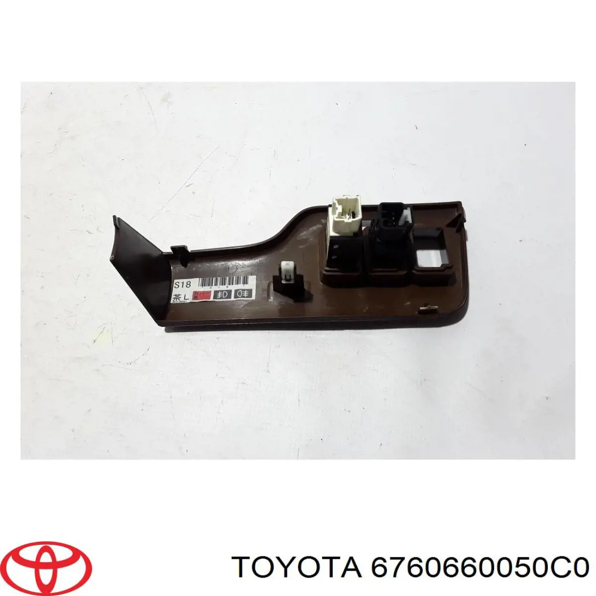 Manecilla de puerta, equipamiento habitáculo, trasera izquierda para Toyota Land Cruiser (J150)