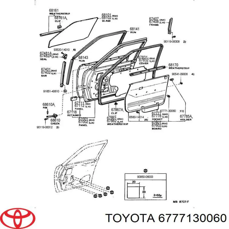 81910TA100 Subaru