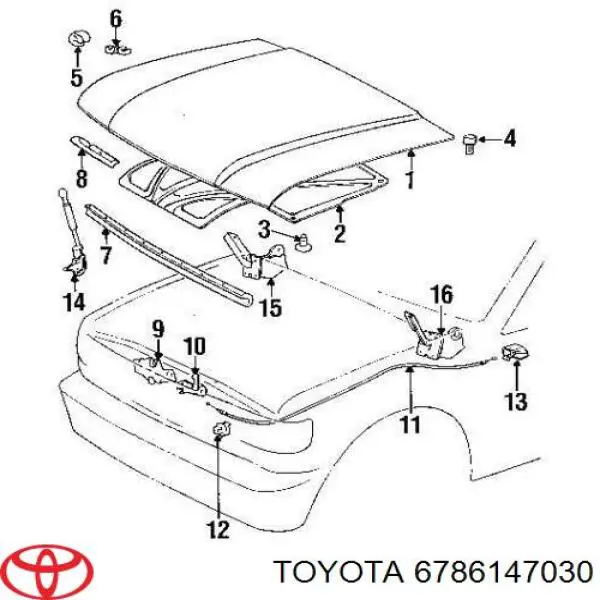 Comprar 6786147030 Toyota 