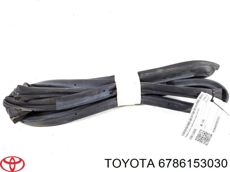 Sellador de puerta delantera derecha (en puerta) Toyota 6786153030 precio, desde 133,38 EUR