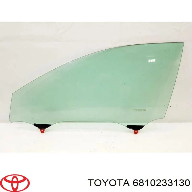 Luna de puerta delantera izquierda para Toyota Camry (V40)