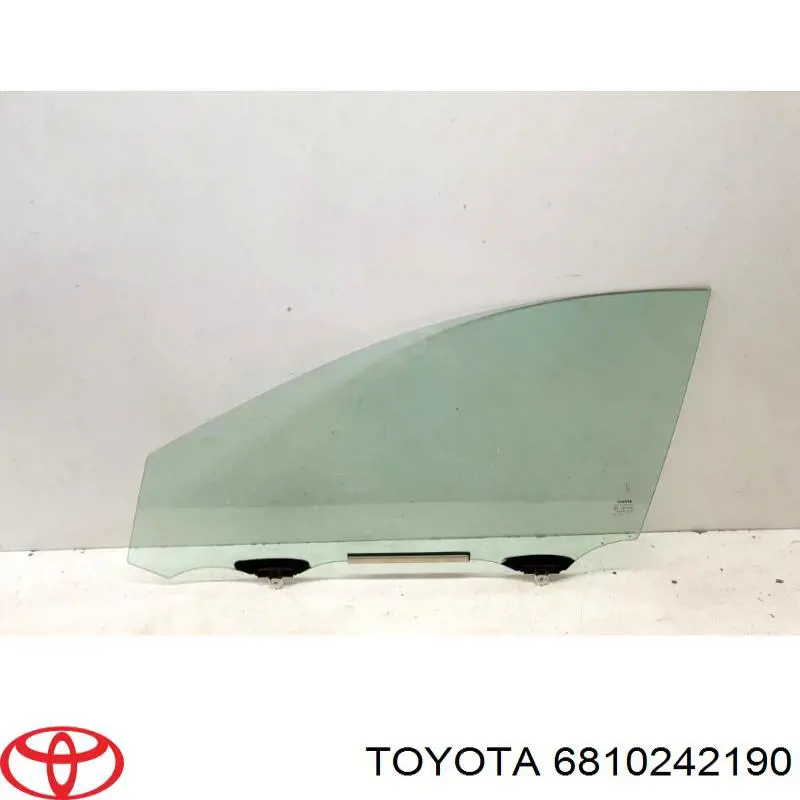 Luna de puerta delantera izquierda para Toyota RAV4 (A4)