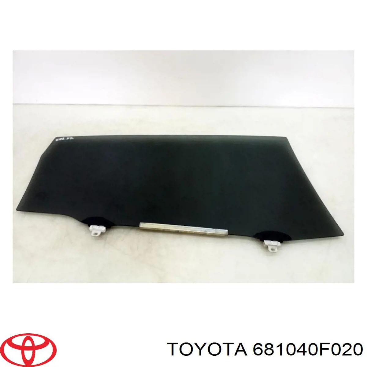 681040F020 Toyota luna de puerta trasera izquierda