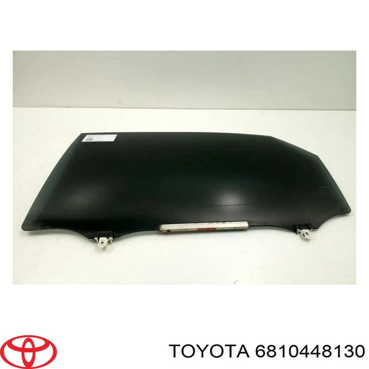 6810448130 Toyota luna de puerta trasera izquierda