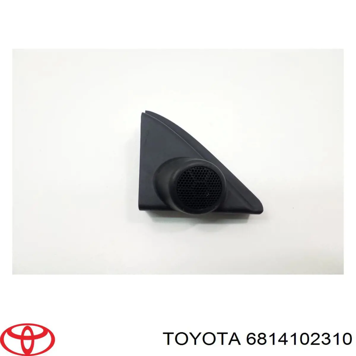 6814102310 Toyota Guía de cristal del marco de la puerta delantera derecha