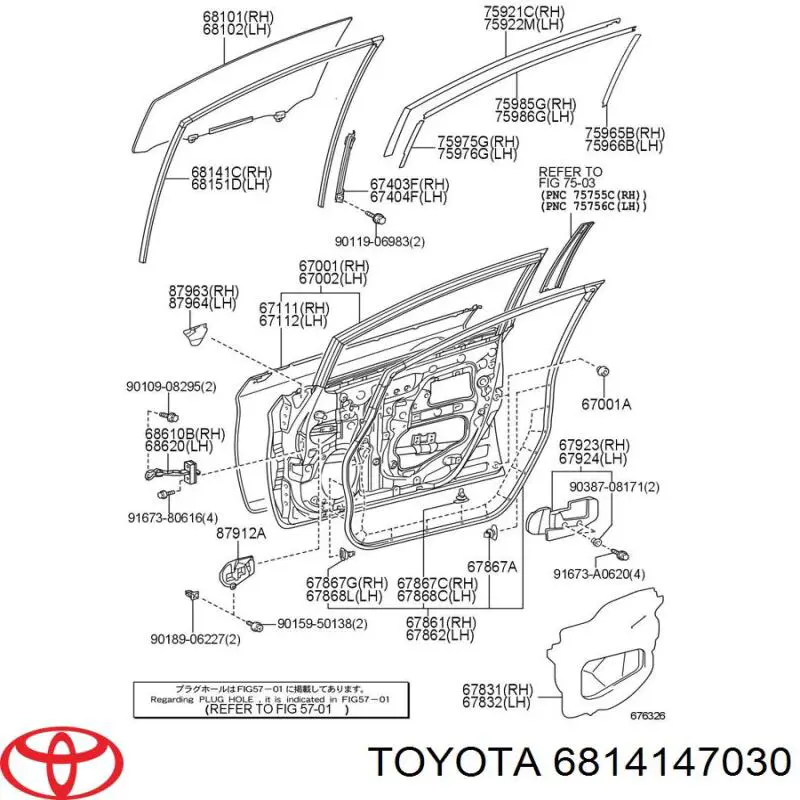  Toyota 6814147030 precio, desde 89,45 EUR