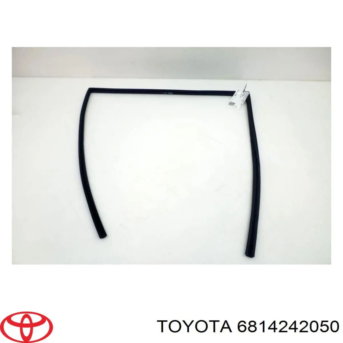 Guía de vidrio para el marco de la puerta trasera derecha para Toyota RAV4 (A4)