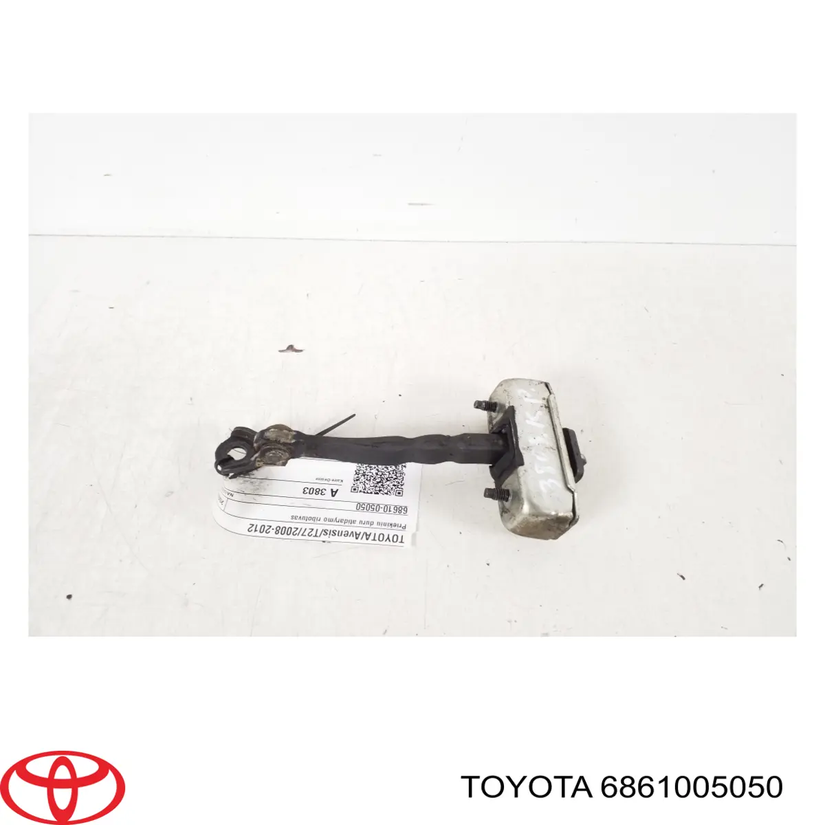 Comprar 6861005050 Toyota Limitador de apertura de puerta delantera