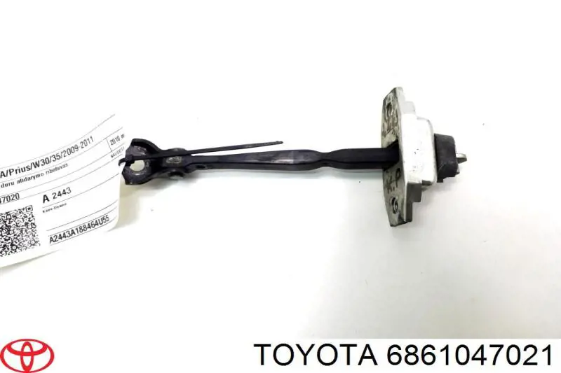6861047021 Toyota Limitador de apertura de puerta delantera