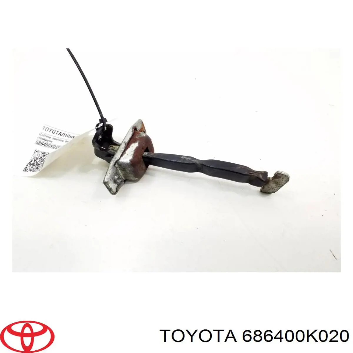 686400K020 Toyota Limitador de apertura de puerta trasera izquierda