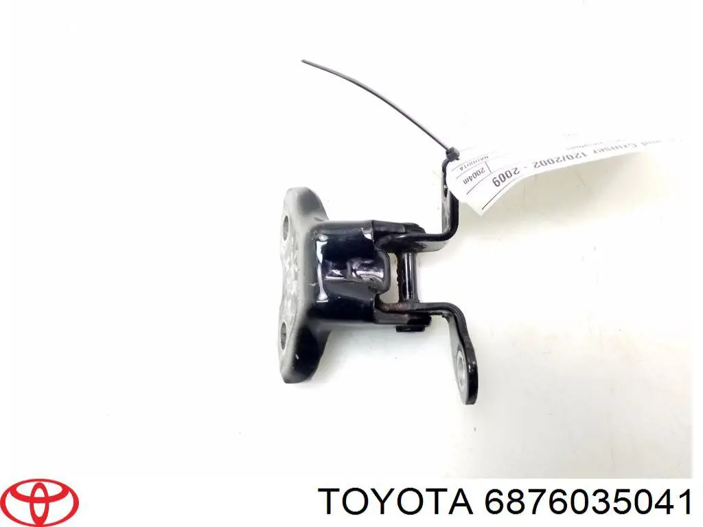 6876035041 Toyota bisagra de puerta trasera izquierda