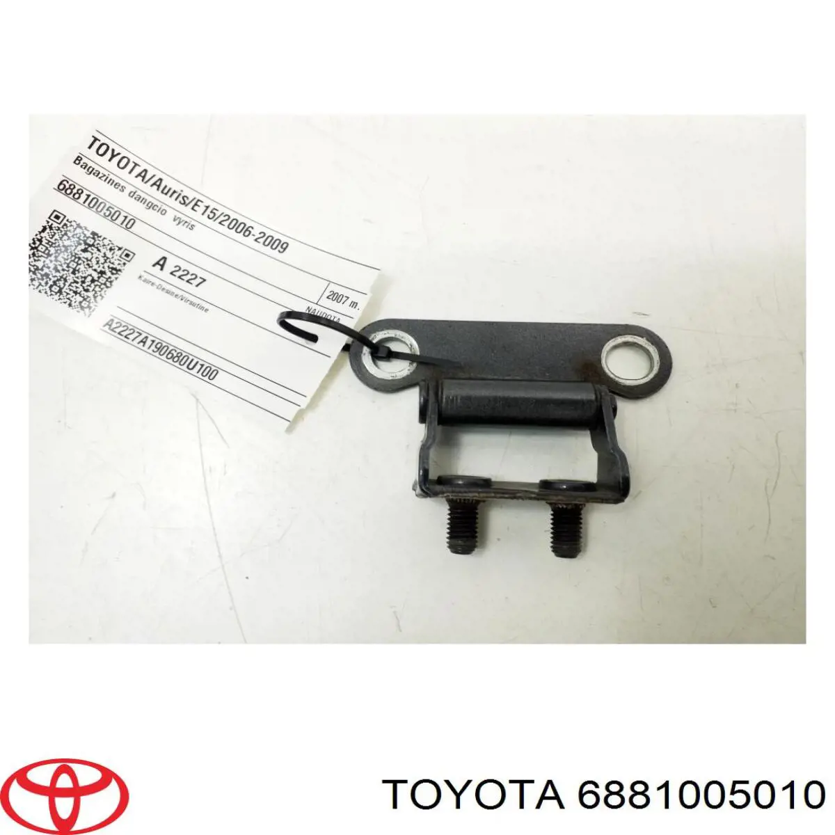 6881005010 Toyota Bisagra de puerta trasera