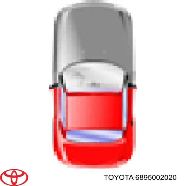 6895002020 Toyota amortiguador maletero