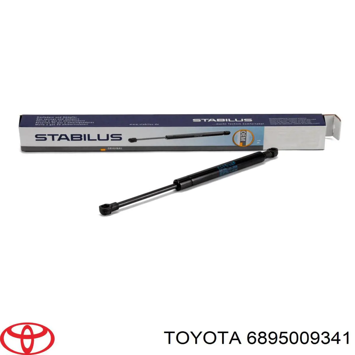 Amortiguador de maletero Toyota 6895009341 precio, desde 19,89 EUR