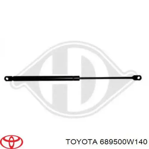 689500W140 Toyota amortiguador de maletero