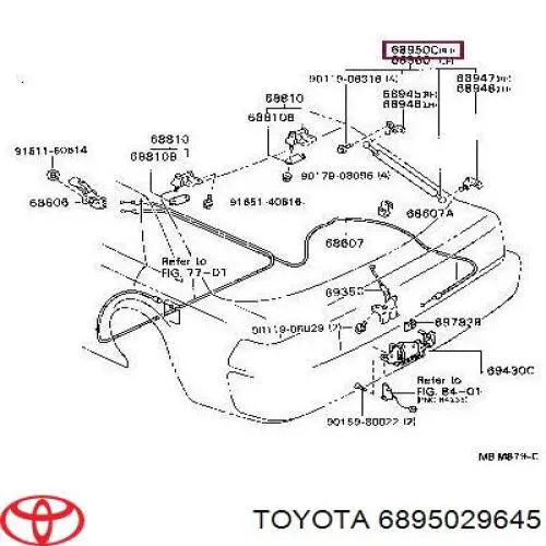 6895029645 Toyota