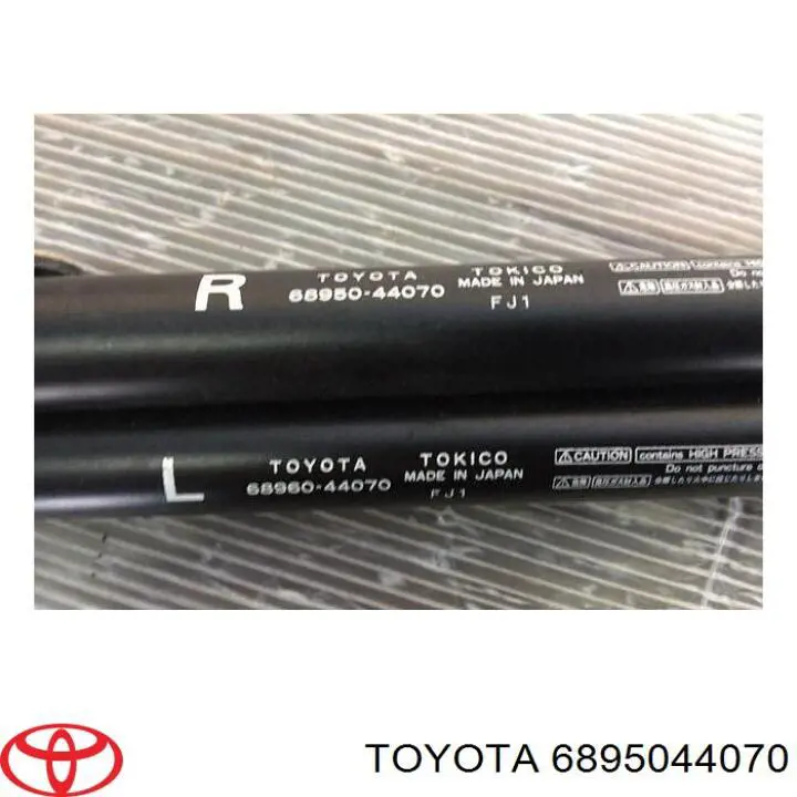 Amortiguador de maletero Toyota 6895044070 precio, desde 24,71 EUR