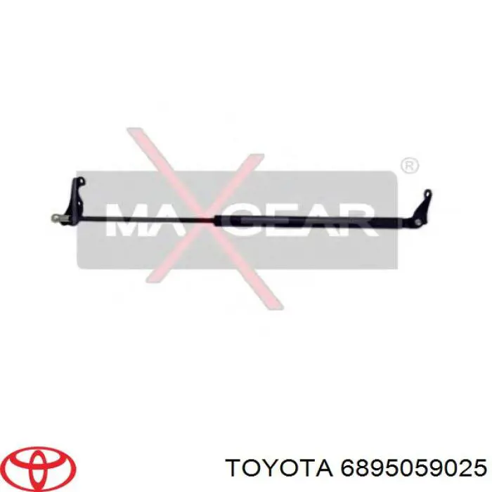 6895059025 Toyota amortiguador maletero