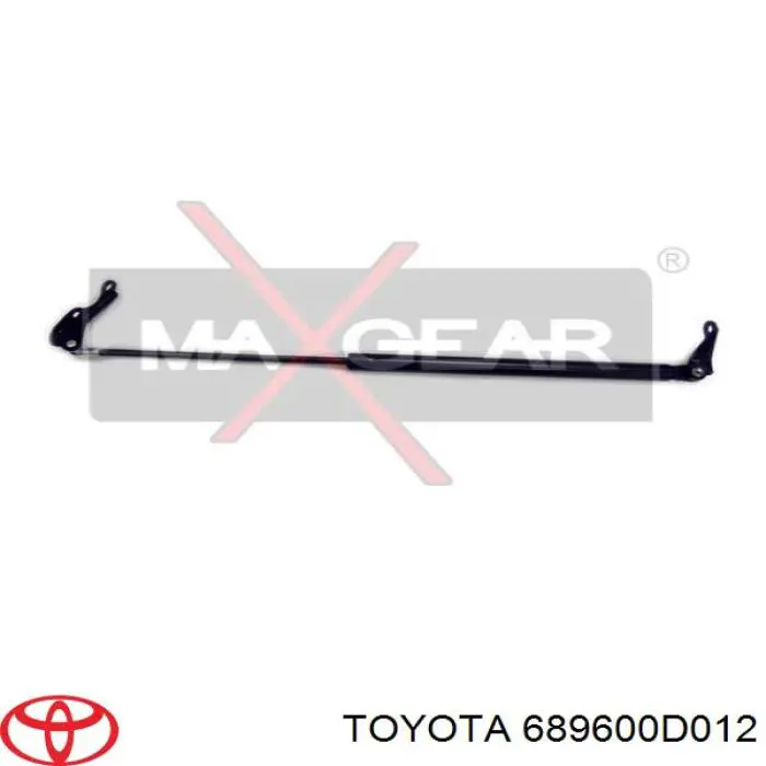 Comprar 689600D012 Toyota Amortiguador de puerta trasera