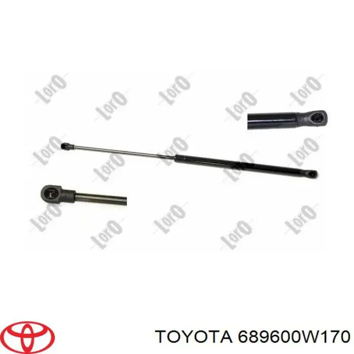Amortiguador de maletero Toyota 689600W170 precio, desde 22,91 EUR