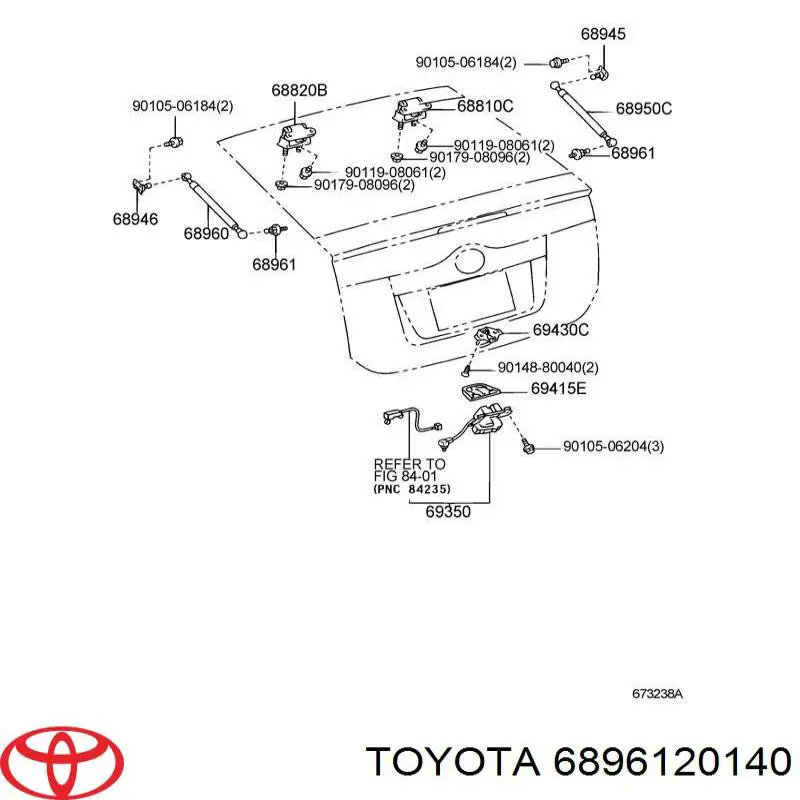  Toyota 6896120140 precio, desde 9,10 EUR