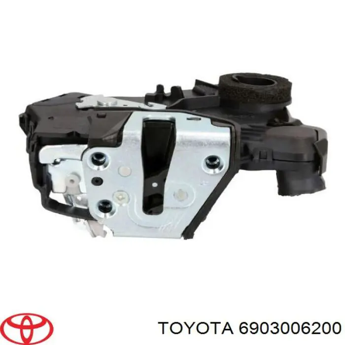 6903006200 Toyota cerradura de puerta delantera derecha