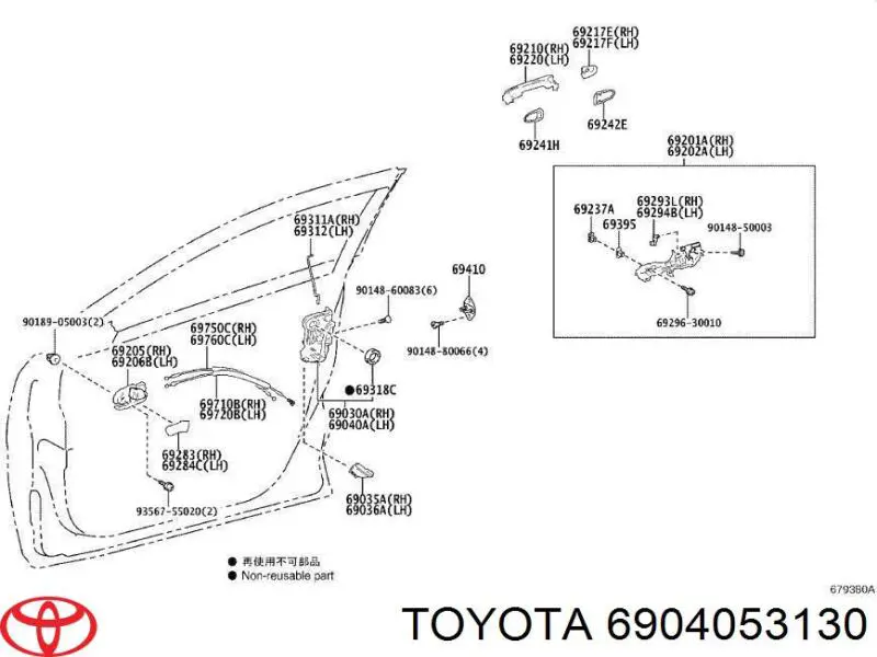 6904053130 Toyota