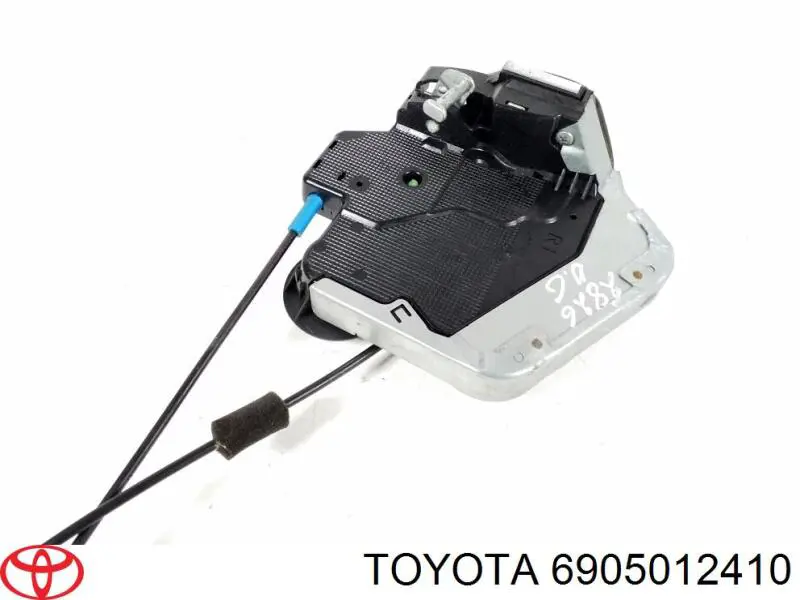 6905012410 Toyota cerradura de puerta trasera derecha