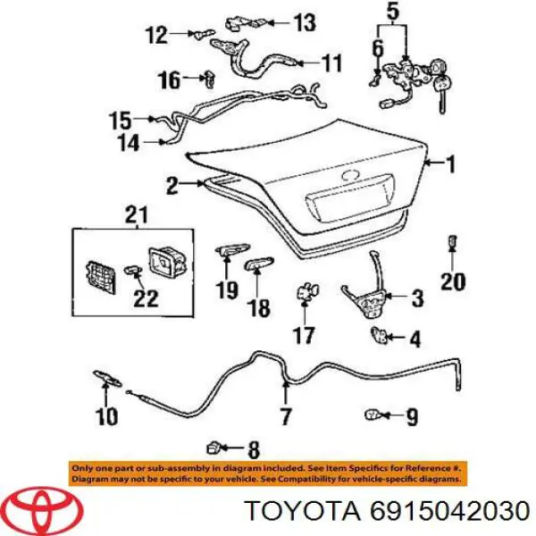 6915042030 Toyota 