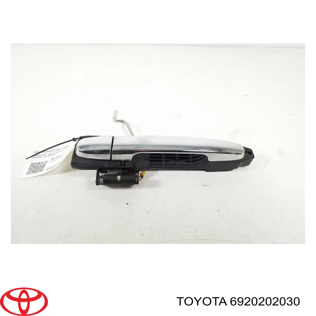 6920202030 Toyota Soporte de manija exterior de puerta delantera izquierda