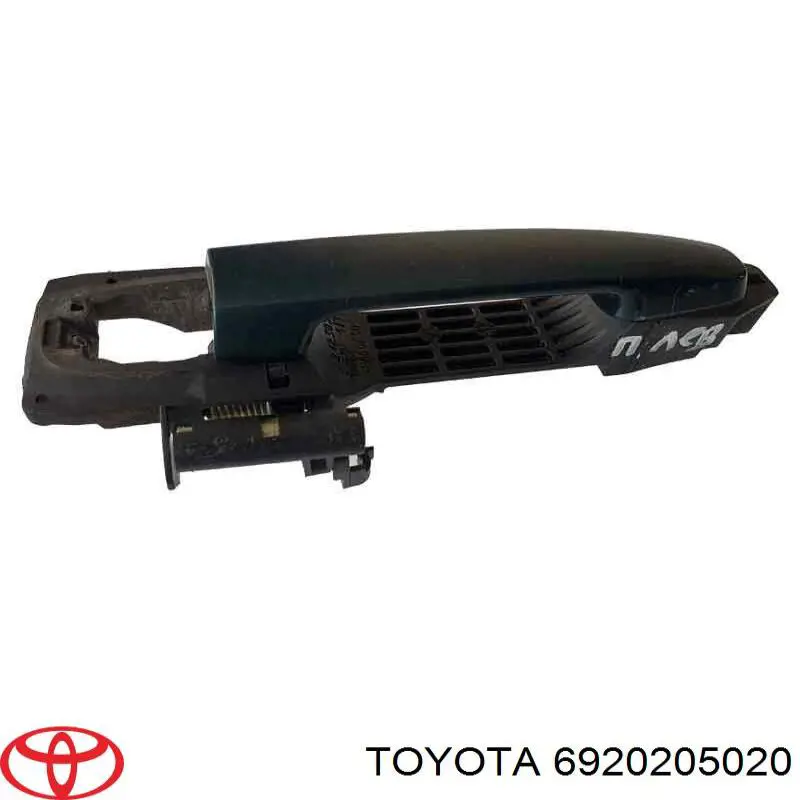 Soporte de manija exterior de puerta delantera izquierda Toyota 6920205020 precio, desde 39,20 EUR