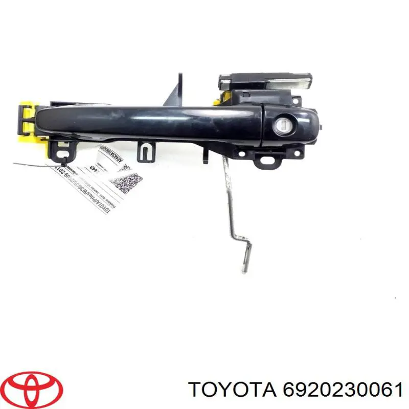 Soporte de manija exterior de puerta delantera izquierda Toyota 6920230061 precio, desde 31,94 EUR