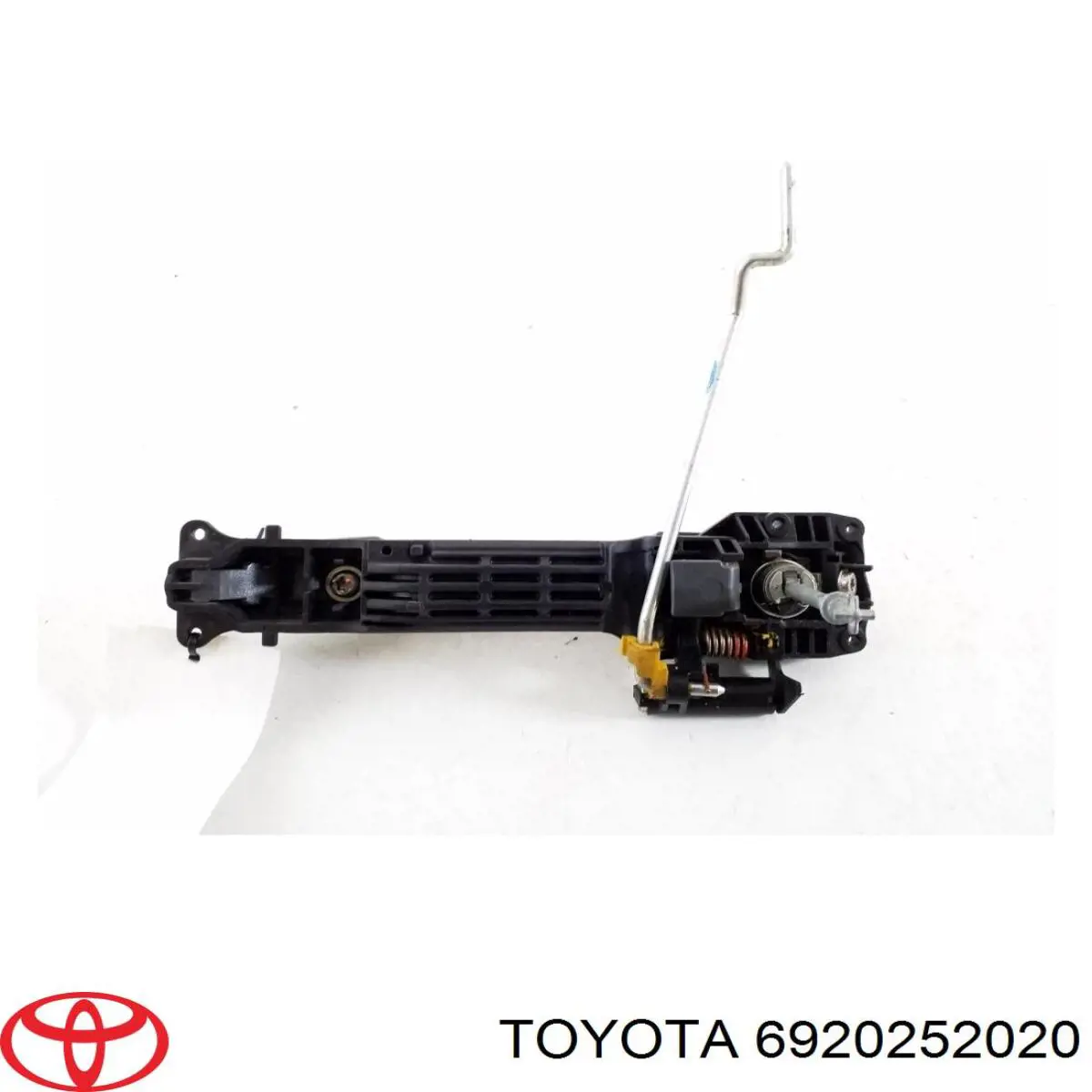 Soporte de manilla exterior de puerta delantera izquierda para Toyota Auris (E15)