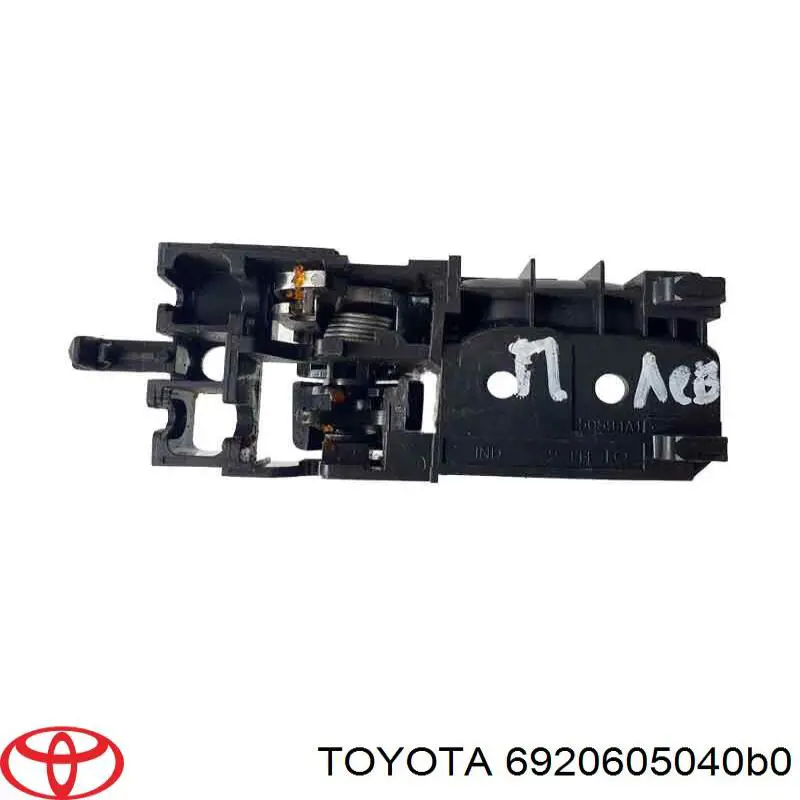 Manecilla de puerta, equipamiento habitáculo, delantera izquierda Toyota Corolla E12U